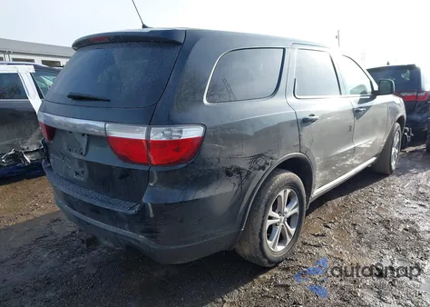 2013 Dodge Durango Sxt из США, поврежденный, VIN 1C4RDJAG8DC559460